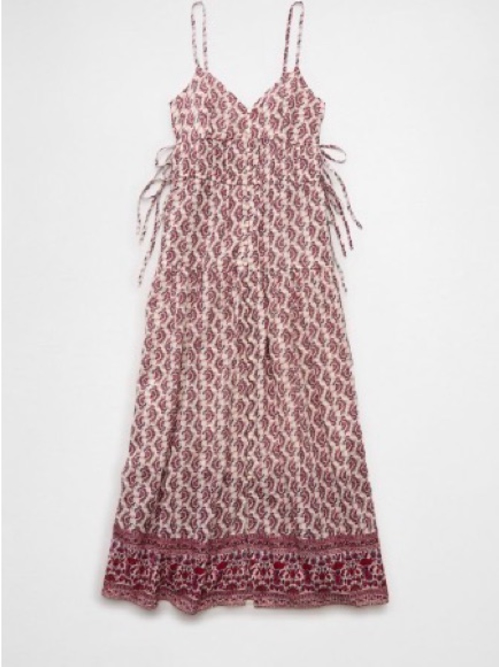American Eagle Boho Printed Midi Dress